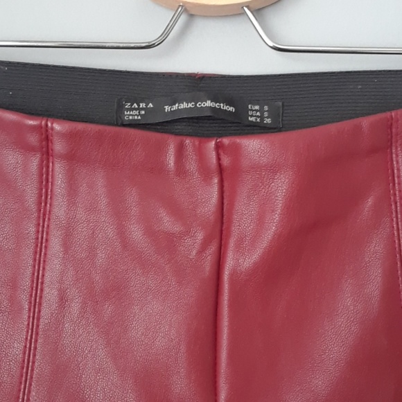Faux leather Zara jeggings- size S - Picture 2 of 3